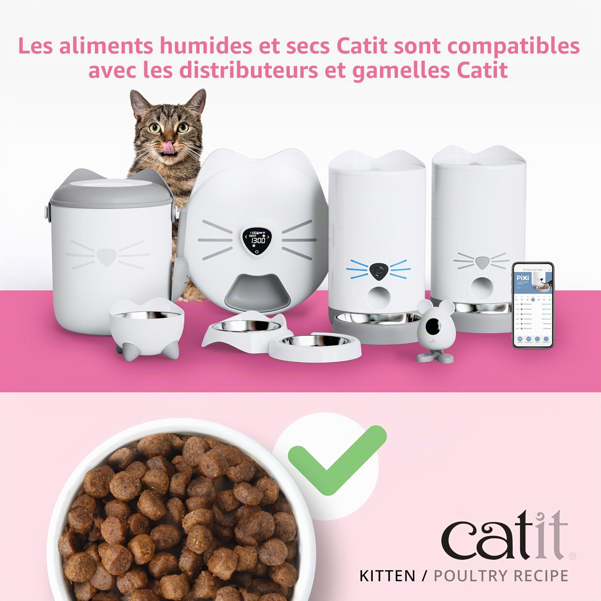 catit-recipes-kitten-volaille-croquettes-chaton-400-g image 6