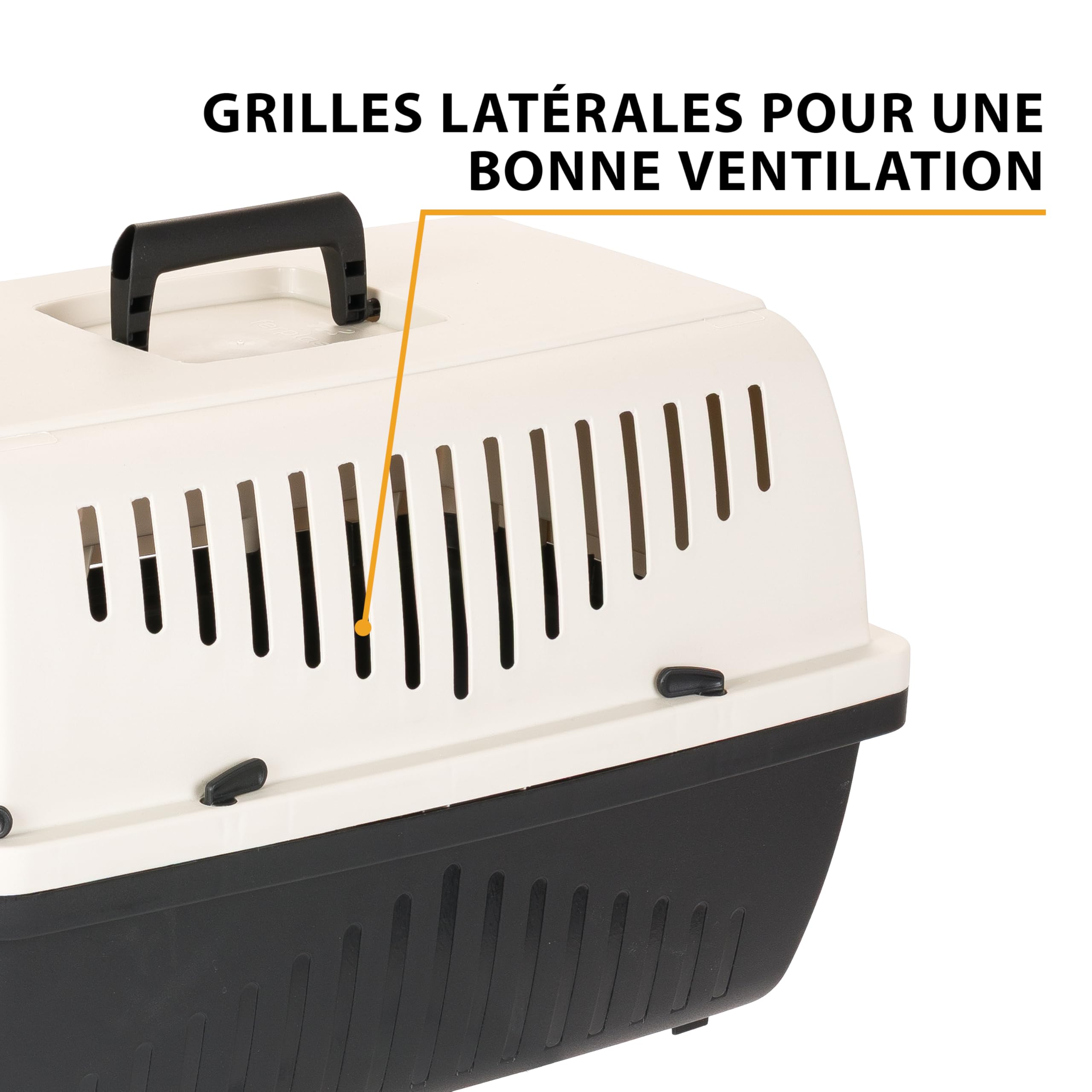 ferplast-skipper-1-caisse-de-transport-chat-et-petit-chien-5-kg-48x32x31-cm-beig image 5