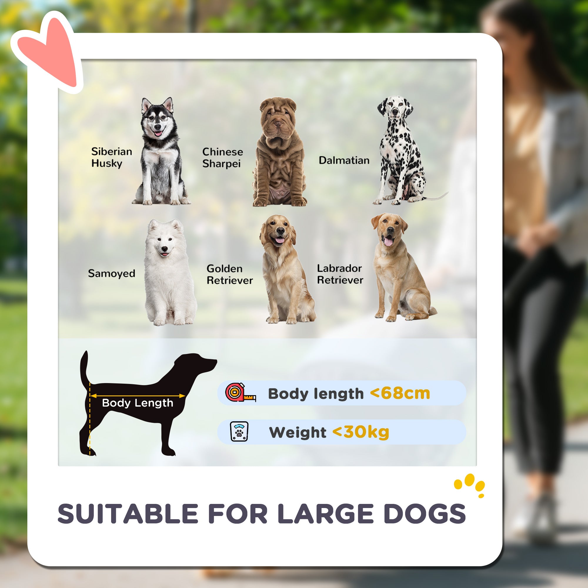 pawhut-poussette-pour-grand-chien-roues-amortissantes-pliage-1-clic-noire image 5