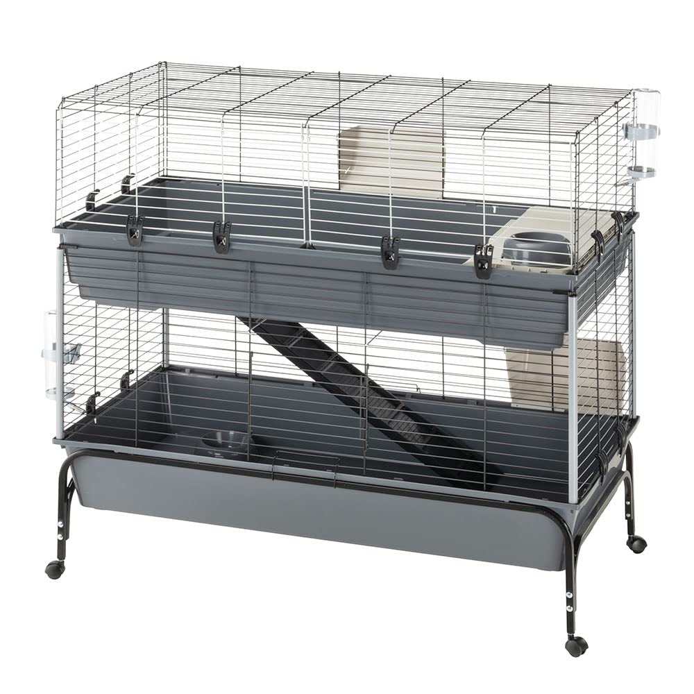 ferplast-rabbit-120-tris-cage-3-tages-pour-lapins-118-x-58-x-166-cm-avec-support image 8