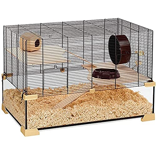 ferplast-karat-80-cage-pour-hamsters-et-souris-2-tages-en-verre-et-m-tal image 8