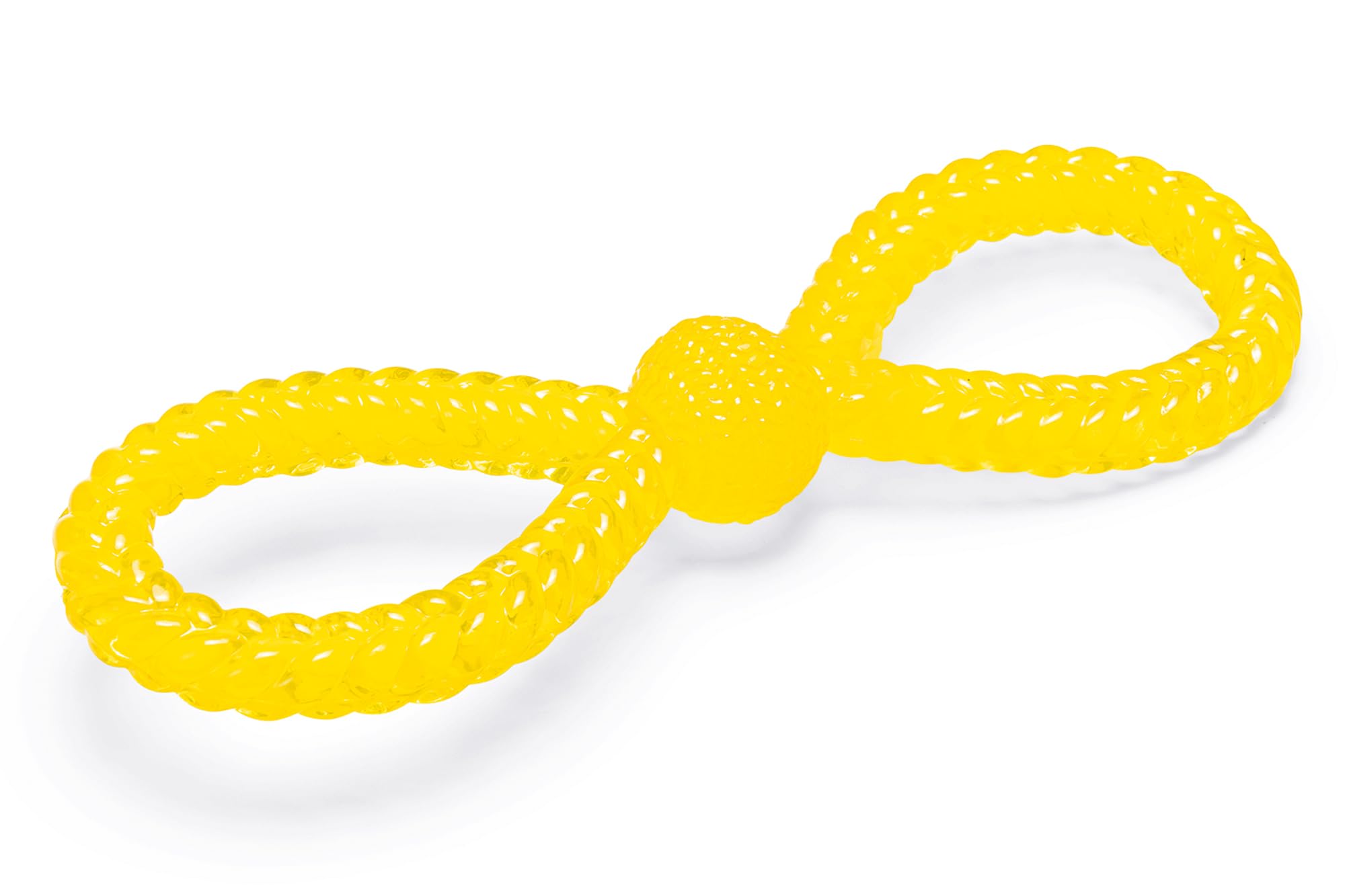 karlie-good4fun-zackenring-jouet-anneau-dentel-chien-tpr-9-cm-jaune image 3