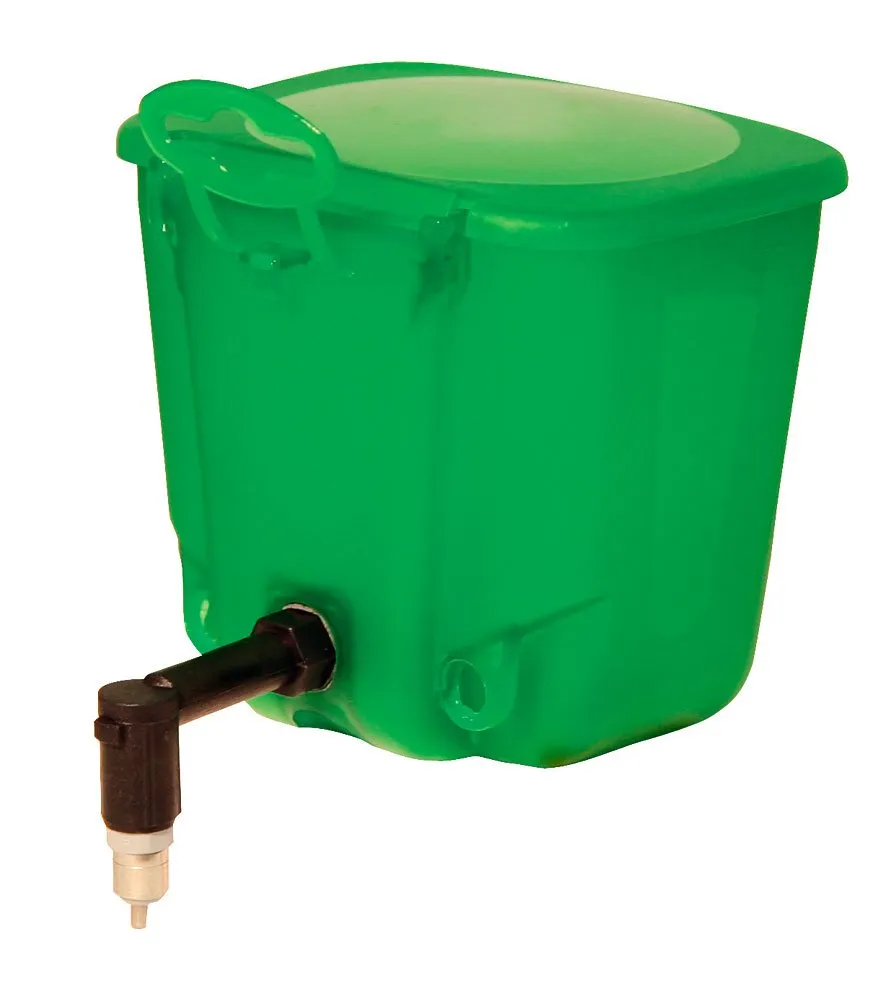 kerbl-abreuvoir-pour-petits-animaux-500-ml-vert-plastique-remplissage-par-le-hau image 1