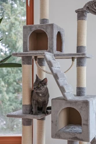 kerbl-pet-square-arbre-chat-178-cm-gris-clair image 7