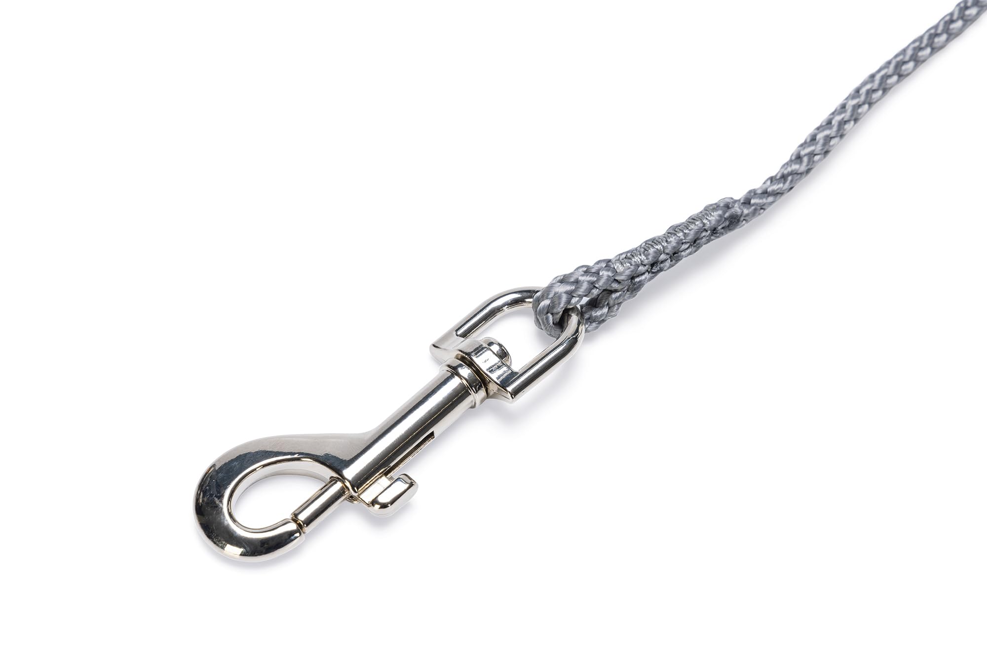karlie-flamingo-rondo-laisse-de-dressage-chien-nylon-gris-100-cm-x-20-mm image 3