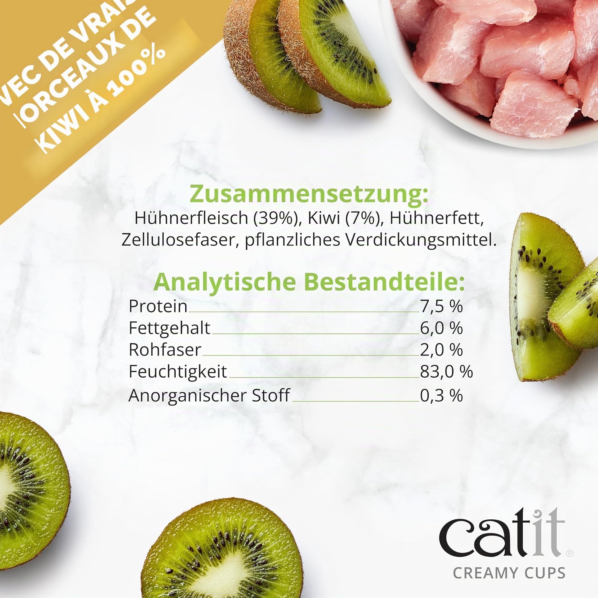catit-creamy-cups-poulet-au-kiwi-friandise-chat-4x25-g image 3
