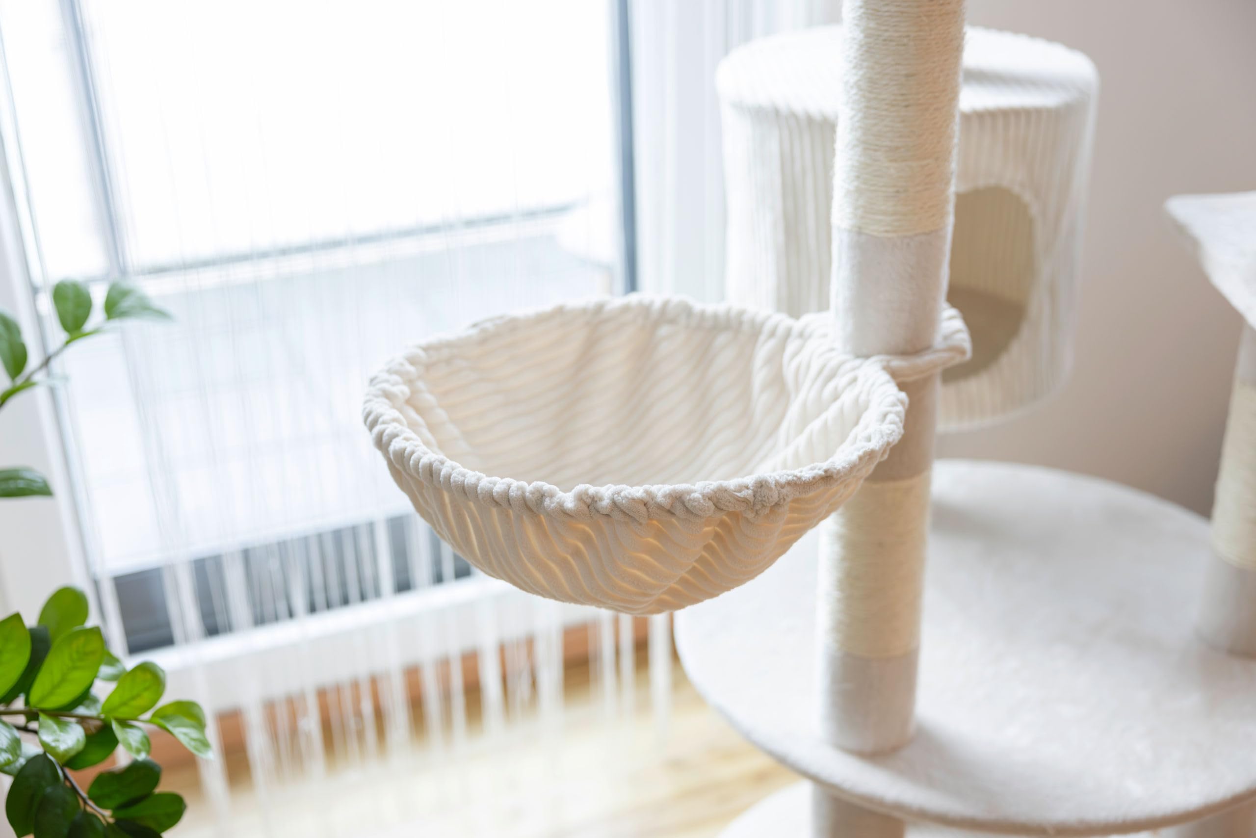 kerbl-pet-griffoir-annika-beige-164-cm-arbre-chat-en-bois image 6