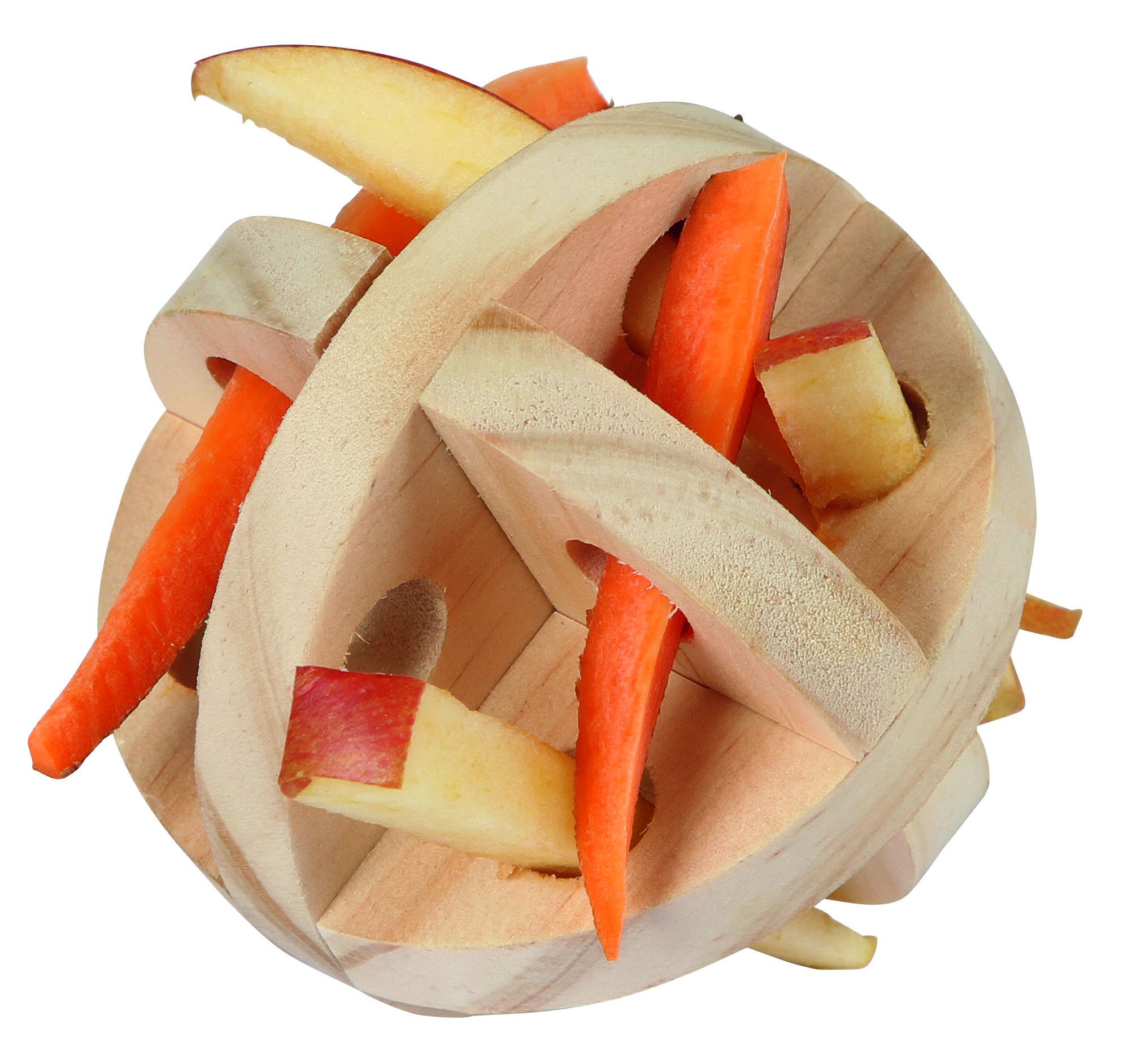 kerbl-balle-de-jeu-friandises-en-bois-7-cm-pour-rongeurs image 2
