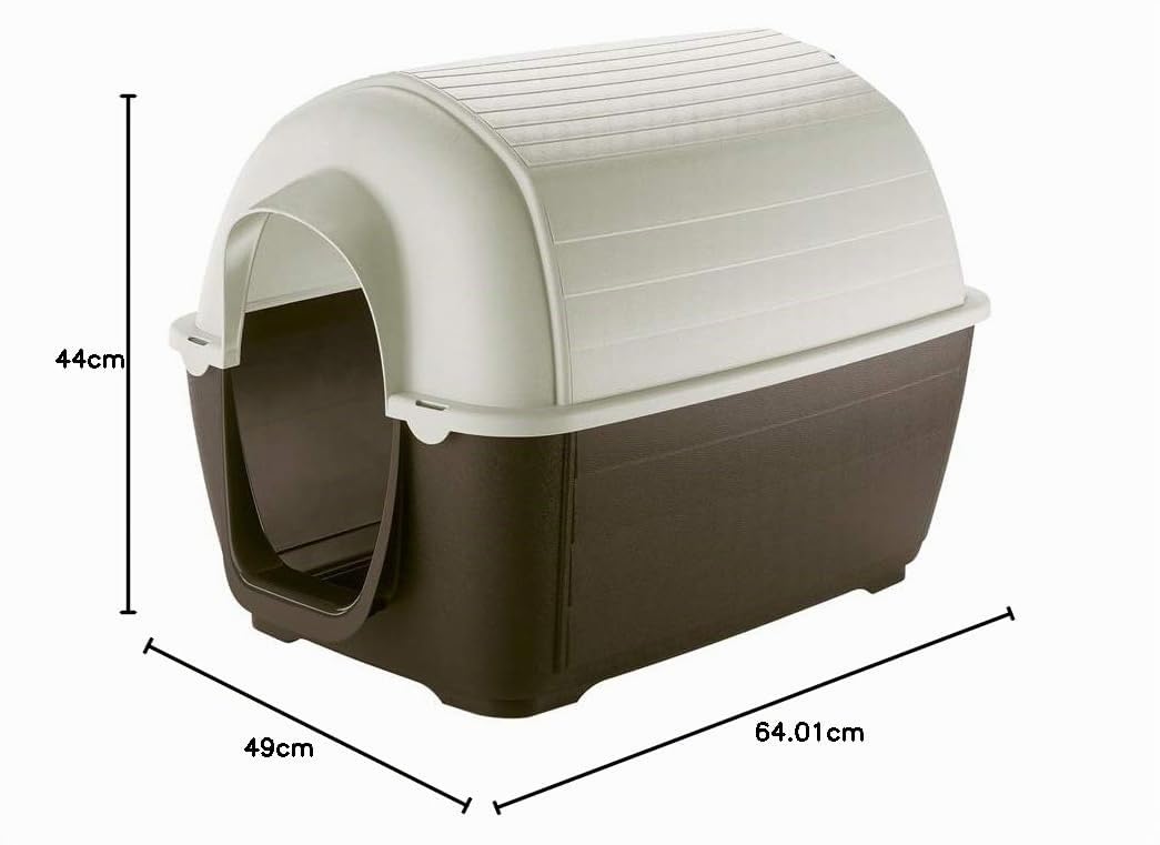 ferplast-kenny-mini-niche-d-ext-rieur-pour-chiens-40-x-66-x-h-40-cm-r-sine-therm image 7