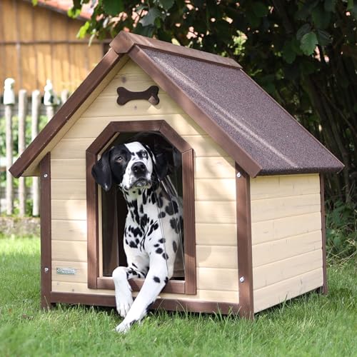 kerbl-multiplex-81349-niche-pour-chien-toute-saison-100-x-83-x-94-cm-bois-isol image 5
