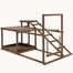 pawhut-aire-de-jeux-en-bois-pour-poules-caf-perchoir-balan-oire-chelle image 2