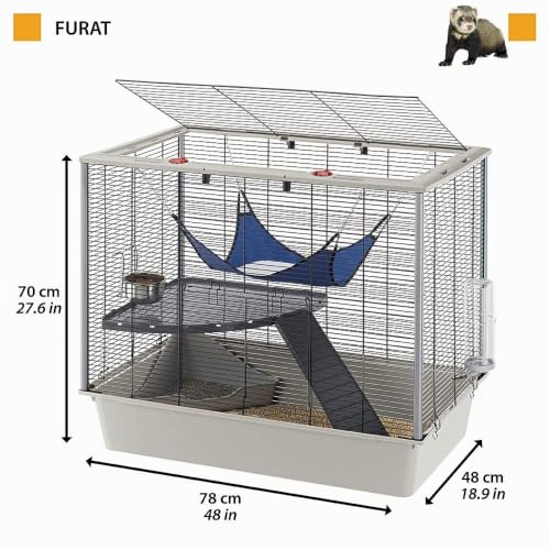 ferplast-furat-cage-furet-et-rat-multi-niveaux-78-x-48-x-70-cm-noir image 8
