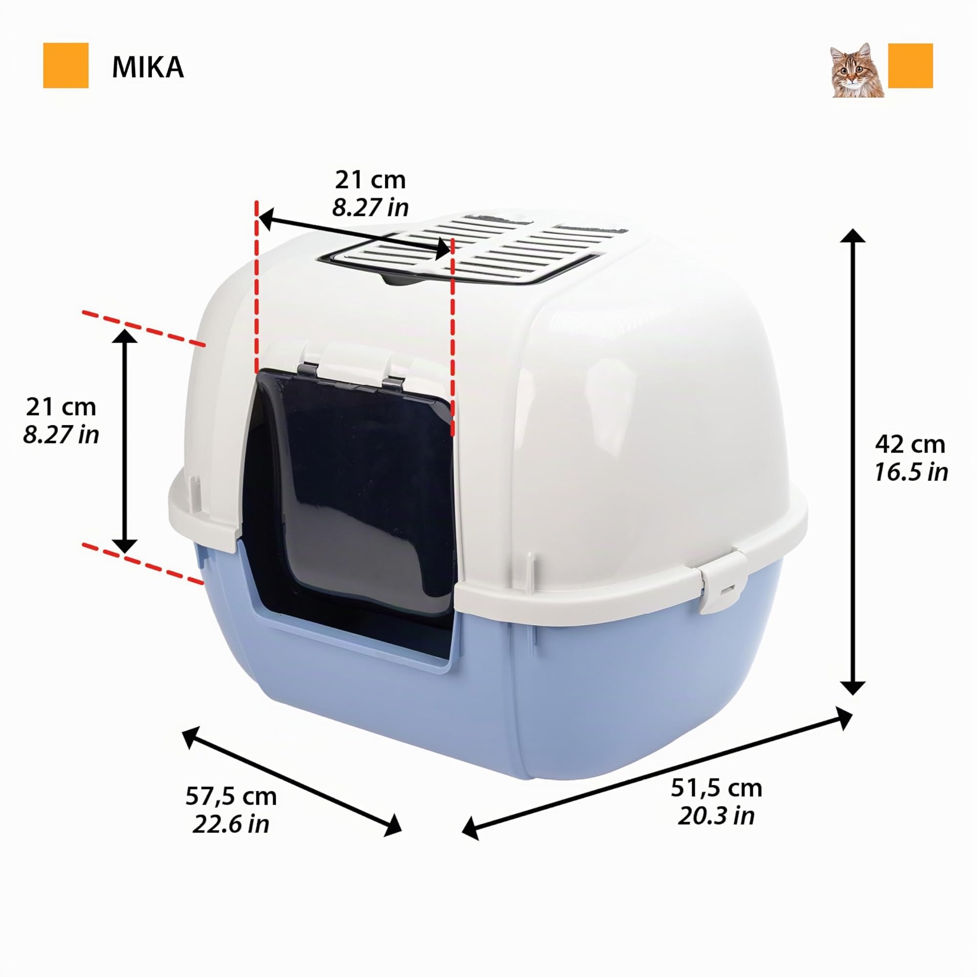 ferplast-mika-bac-liti-re-d-angle-ferm-57-5-x-51-5-x-42-cm-avec-filtres-charbon image 3