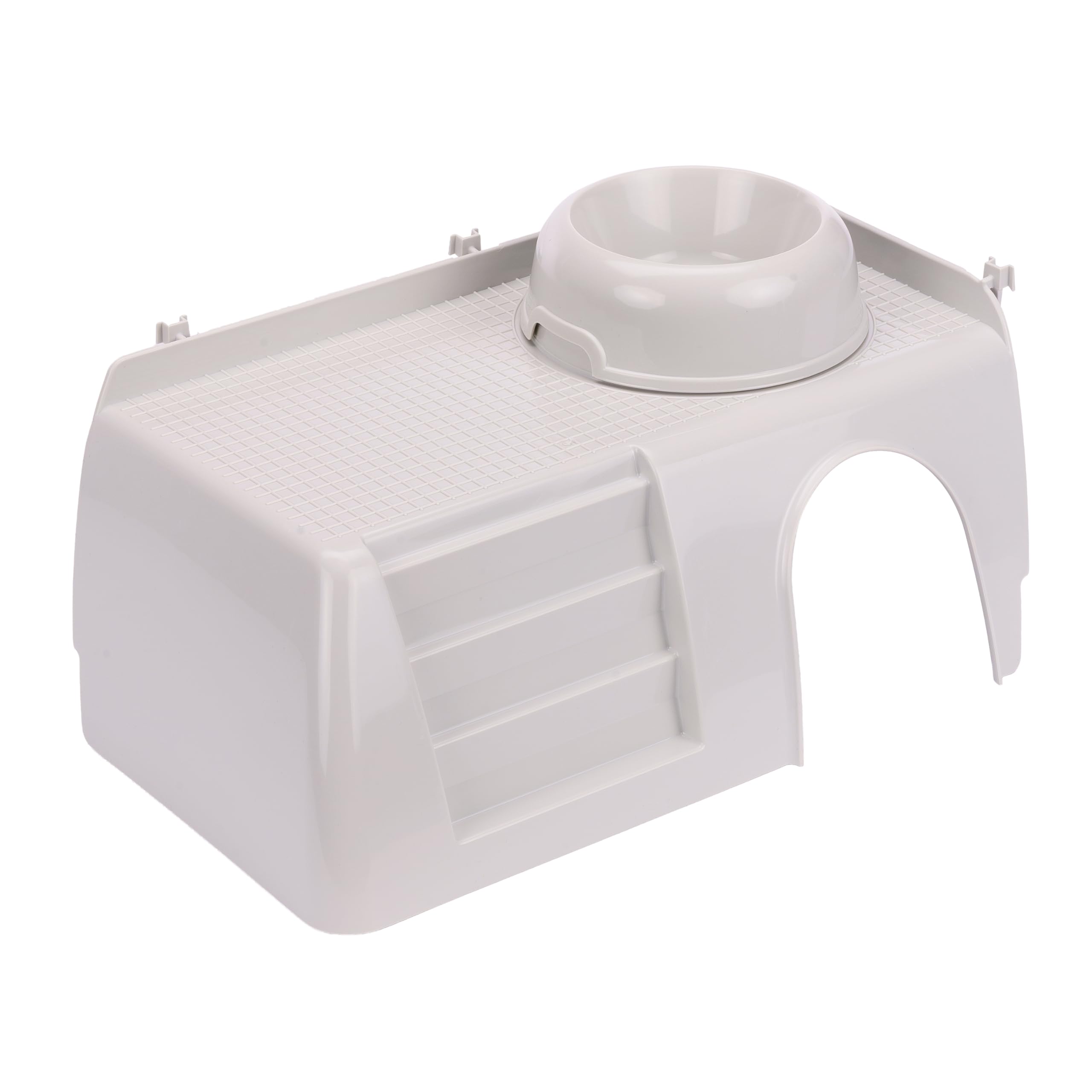ferplast-pub-3253-maisonnette-en-plastique-pour-lapins-et-cochons-d-inde-42x25x1 image 5