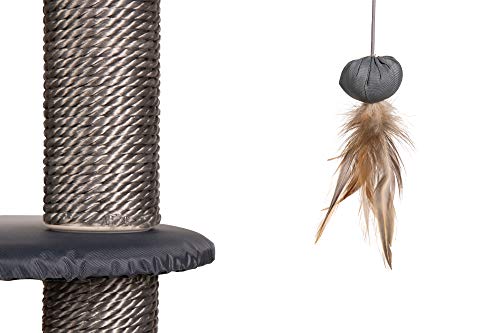 karlie-outdoor-arbre-chat-misty-arbre-chat-ext-rieur-77x57x160-cm-gris image 8