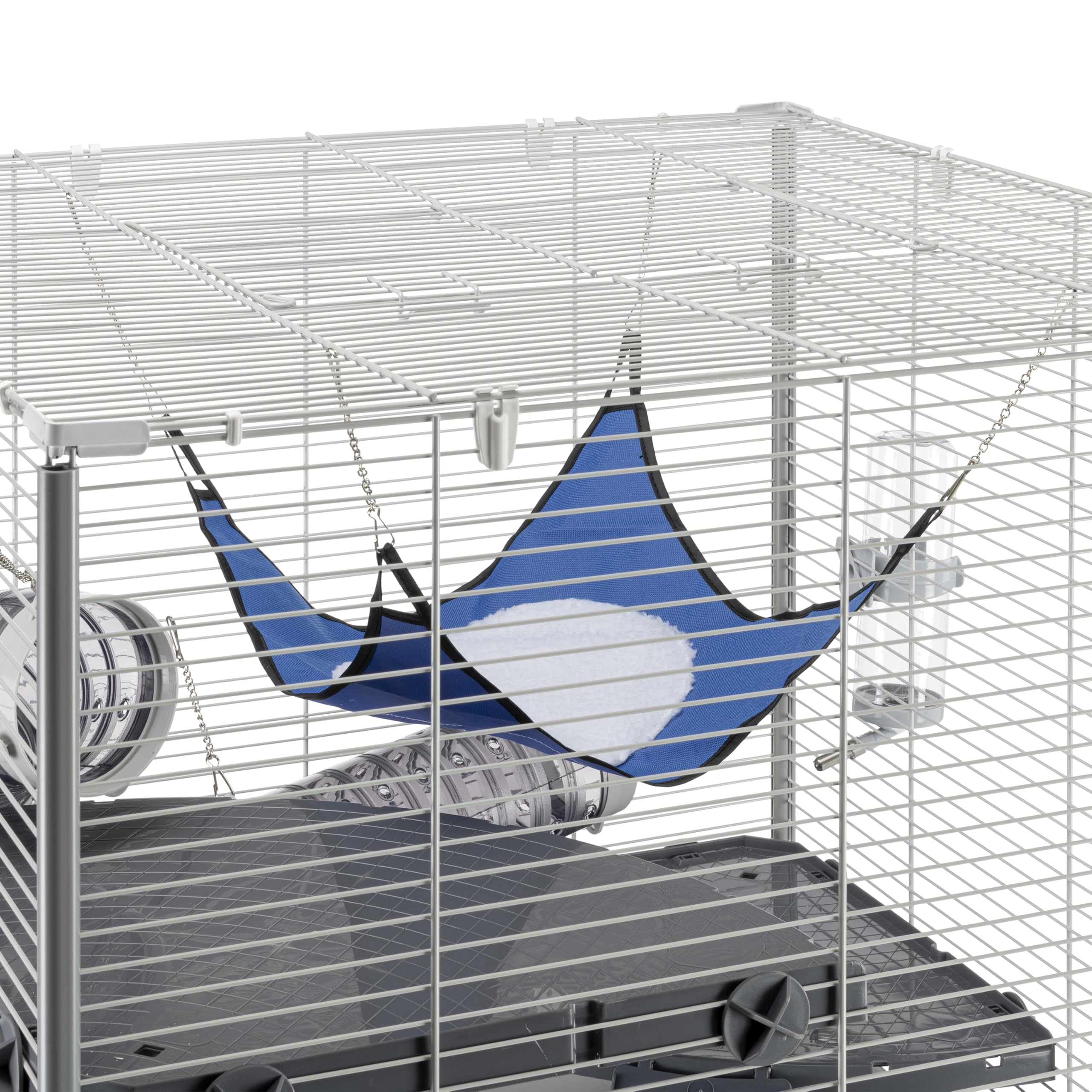 ferplast-furet-tower-cage-pour-furets-75x80x161-cm-grise image 8