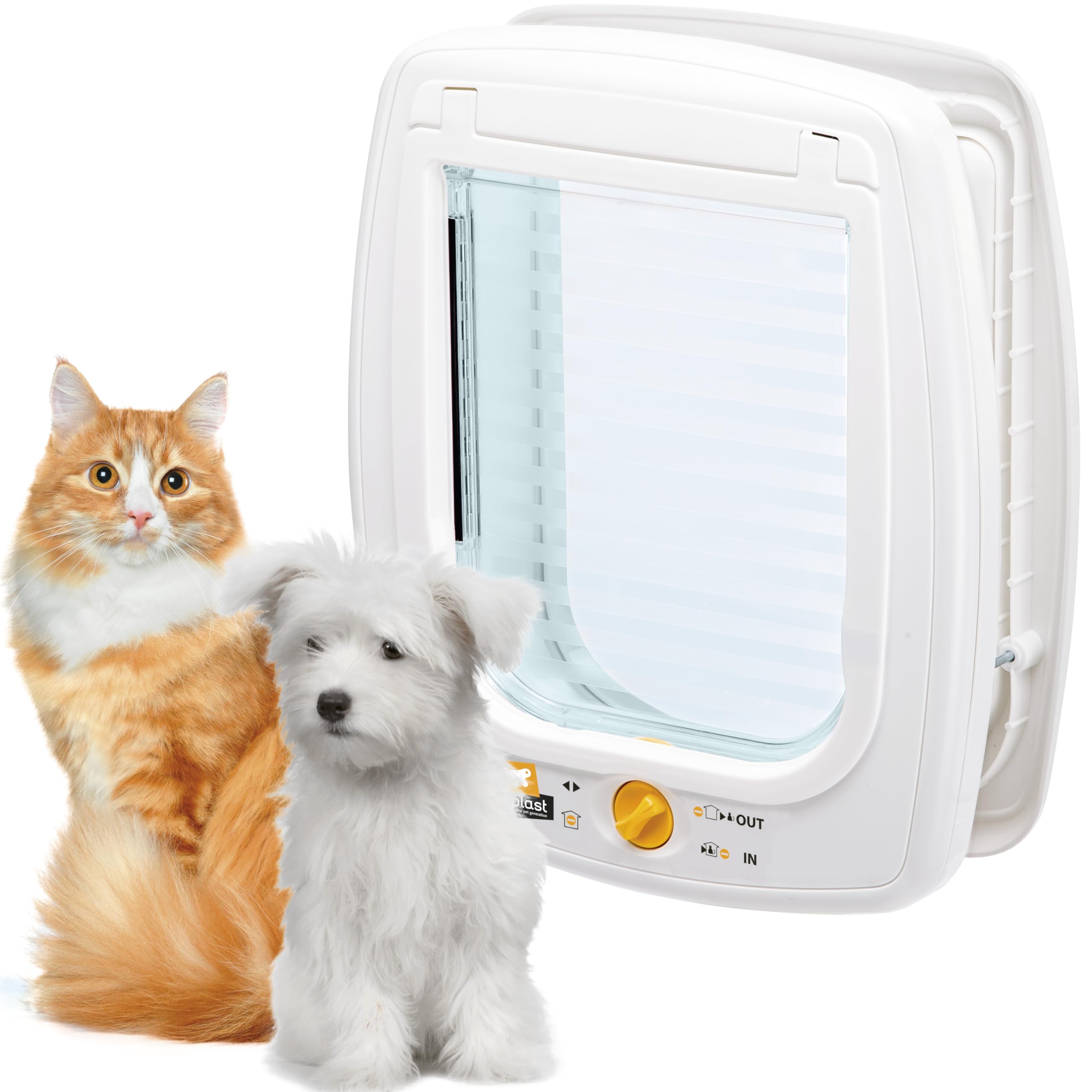 ferplast-swing-9-chati-re-pour-chats-et-petits-chiens-4-voies-blanc image 1