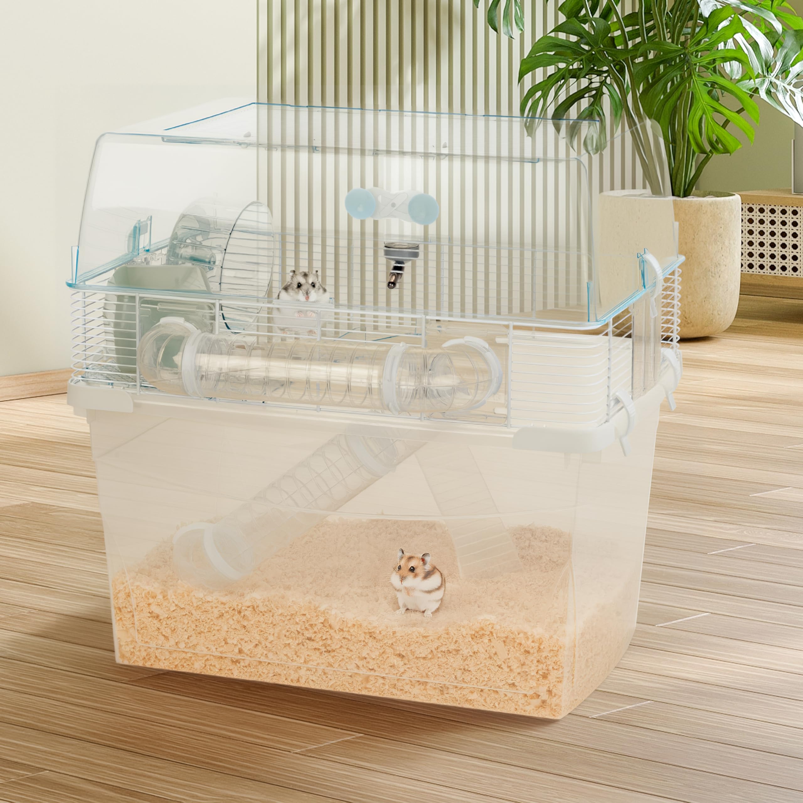 ferplast-duna-space-cage-hamster-et-souris-57-5-x-47-5-x-h-54-5-cm-avec-tuyaux image 3
