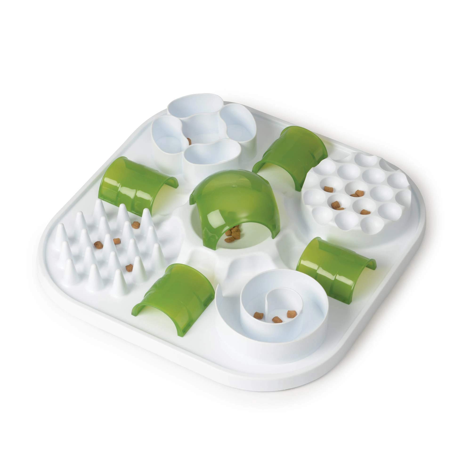 catit-play-treat-puzzle-jouet-interactif-pour-chat-40x40x10-cm-6-activit-s image 4