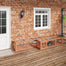 pawhut-tunnel-ext-rieur-pour-chat-59-cadre-bois-avec-4-portes-naturel image 4