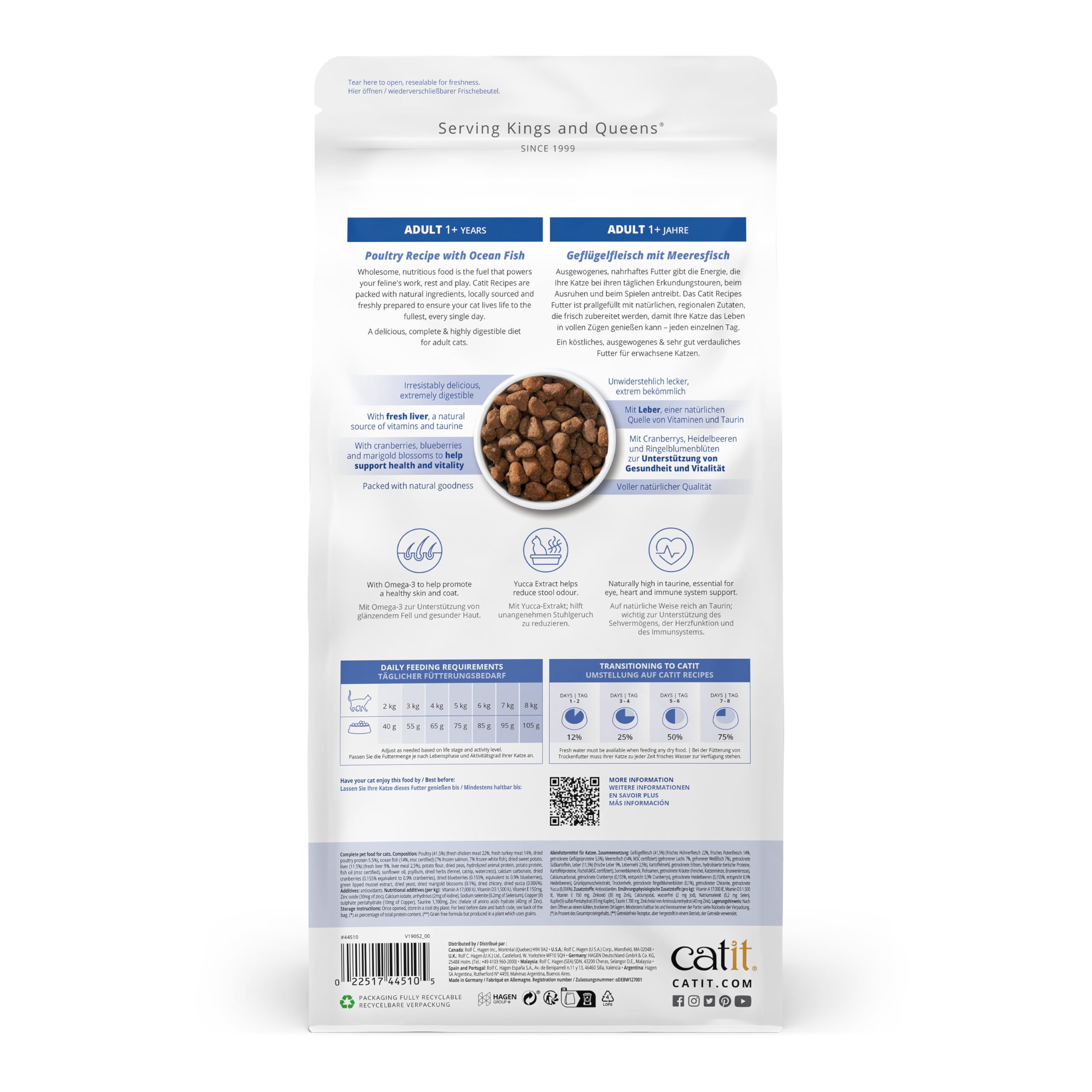 catit-recipes-adulte-poisson-de-mer-2-kg-croquettes-sans-c-r-ales-pour-chat image 2