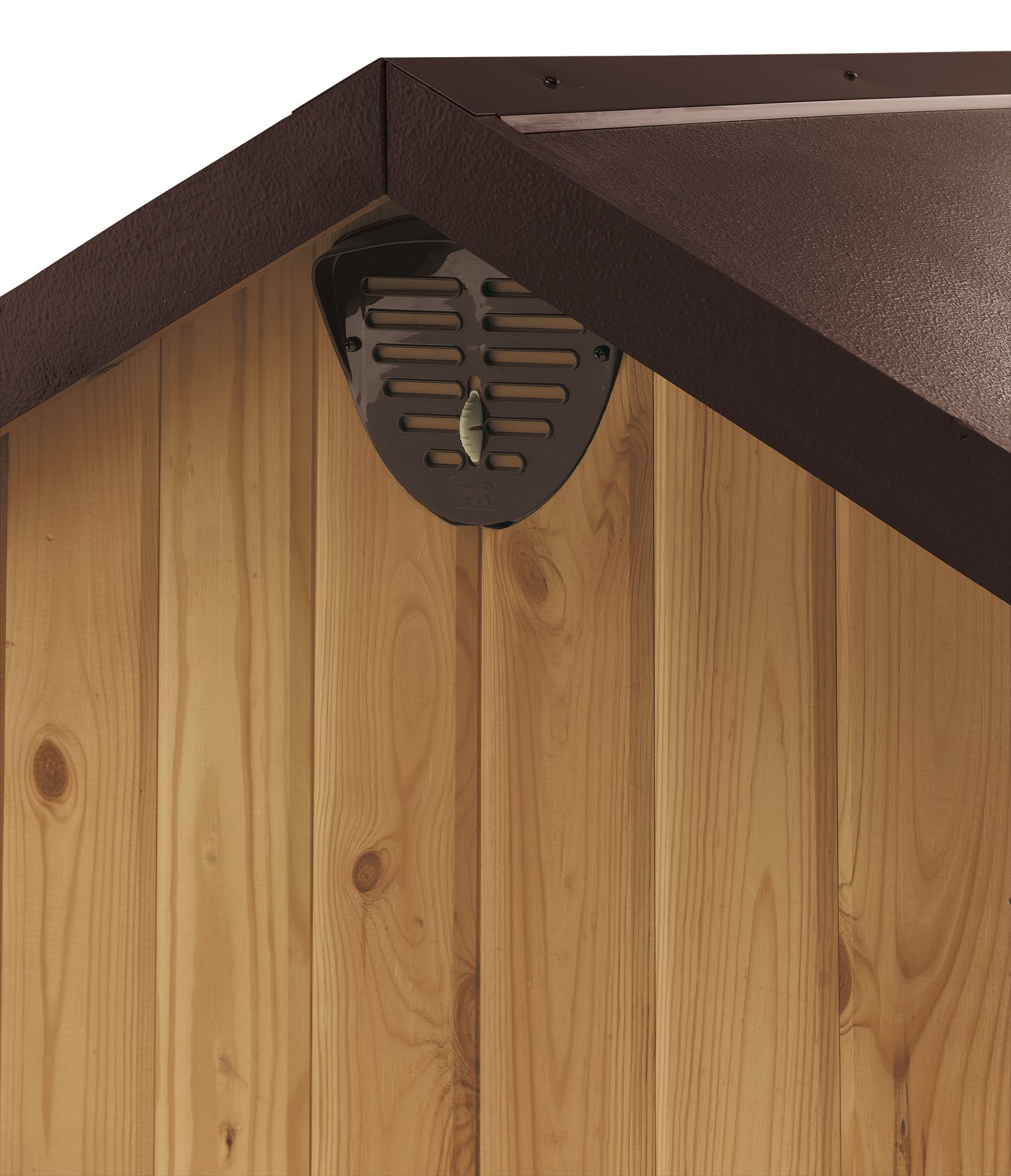 ferplast-domus-large-niche-d-ext-rieur-en-bois-fsc-pour-chien-avec-porte-alumini image 3