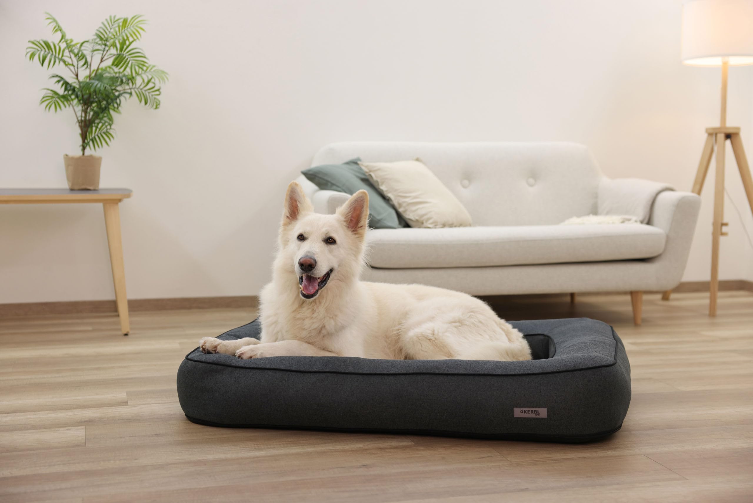 kerbl-pet-platin-ortho-lit-orthop-dique-pour-chien-gris-117-x-80-x-18-cm-matelas image 7