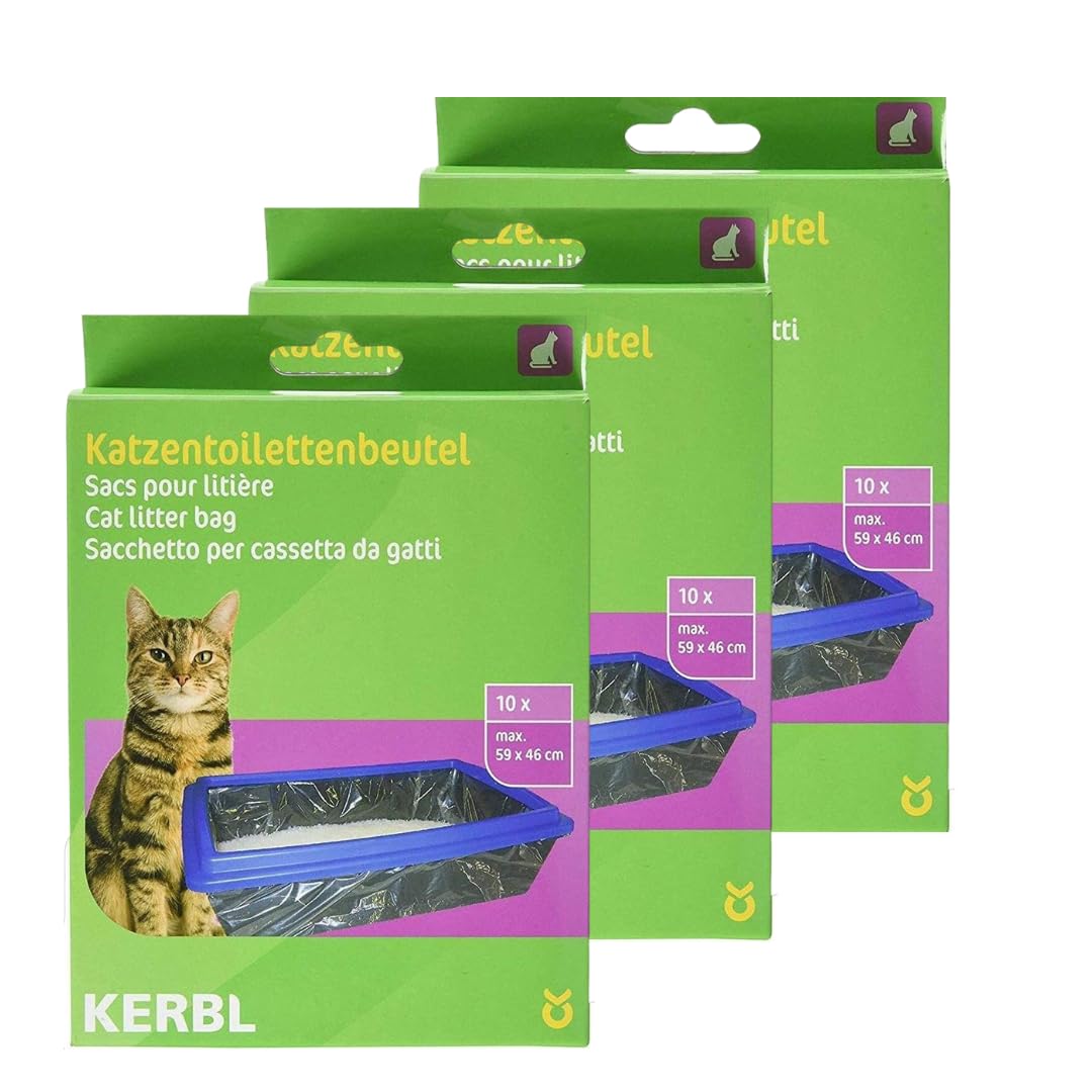 kerbl-sacs-pour-bac-liti-re-chat-xl-59-x-46-cm-lot-de-10 image 4