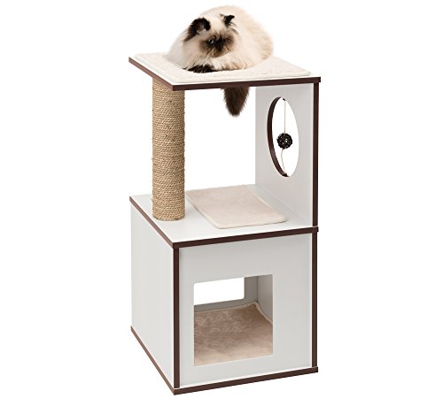 catit-vesper-s-arbre-chat-tabouret-blanc-avec-cube-et-griffoir image 8