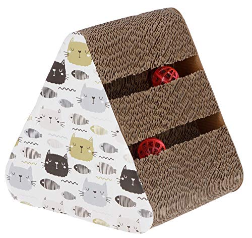 kerbl-pet-griffoir-pour-chat-boon-22-x-26-x-26-cm-avec-catnip image 2