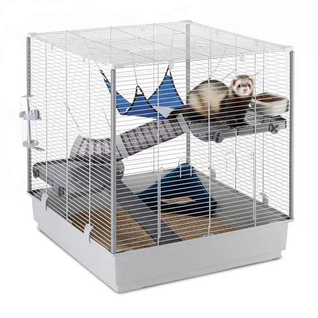 ferplast-furet-extra-large-cage-pour-furets-3-niveaux-80-x-75-x-87-cm-grise image 1