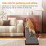 pawhut-rampe-chien-185-cm-pour-lit-et-canap-avec-barri-res-marron image 8