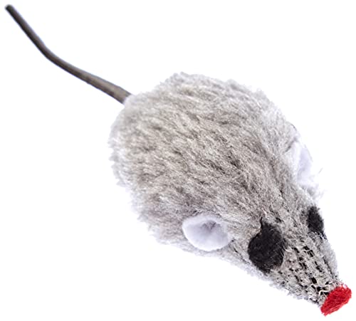 kerbl-84255-souris-pour-chat-gris-blanc-5-cm-lot-de-4-avec-herbe-chat image 8