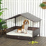 pawhut-nichette-pour-chien-d-ext-rieur-en-rotin-pe-avec-toit-et-coussin-lavable- image 3