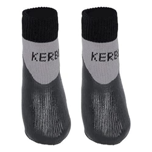 kerbl-susi-chaussettes-pour-chien-noires-taille-m-lot-de-2-antid-rapantes image 2
