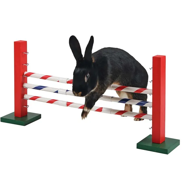 kerbl-pet-obstacle-hauteur-agility-rongeur-70-x-5-x-35-cm-hauteur-r-glable image 1