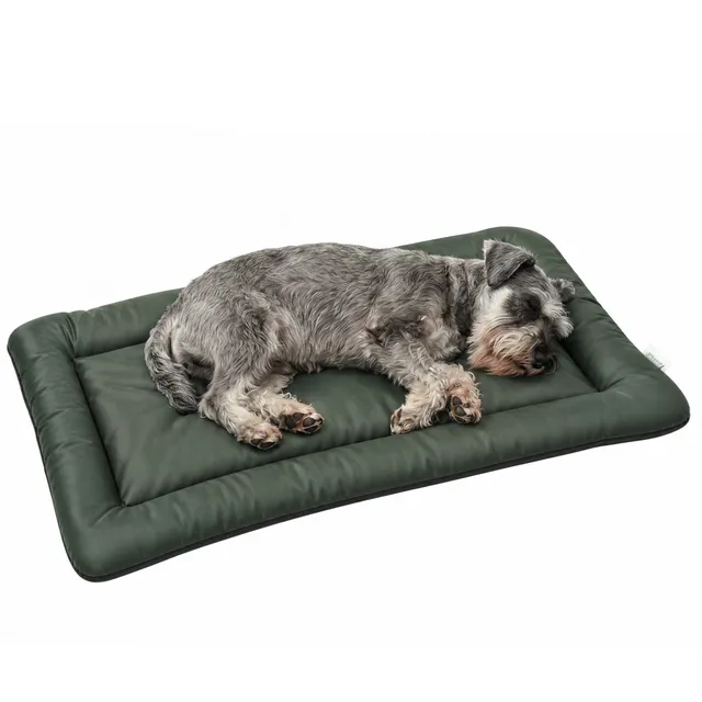 pawhut-lit-imperm-able-pliable-pour-chien-90-x-60-x-5-cm-vert image 1