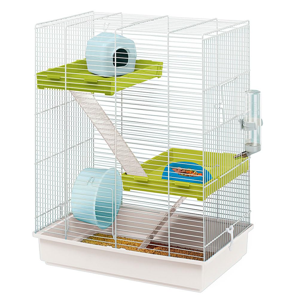 ferplast-hamster-tris-cage-hamster-blanche-46-x-29-x-58-cm image 1