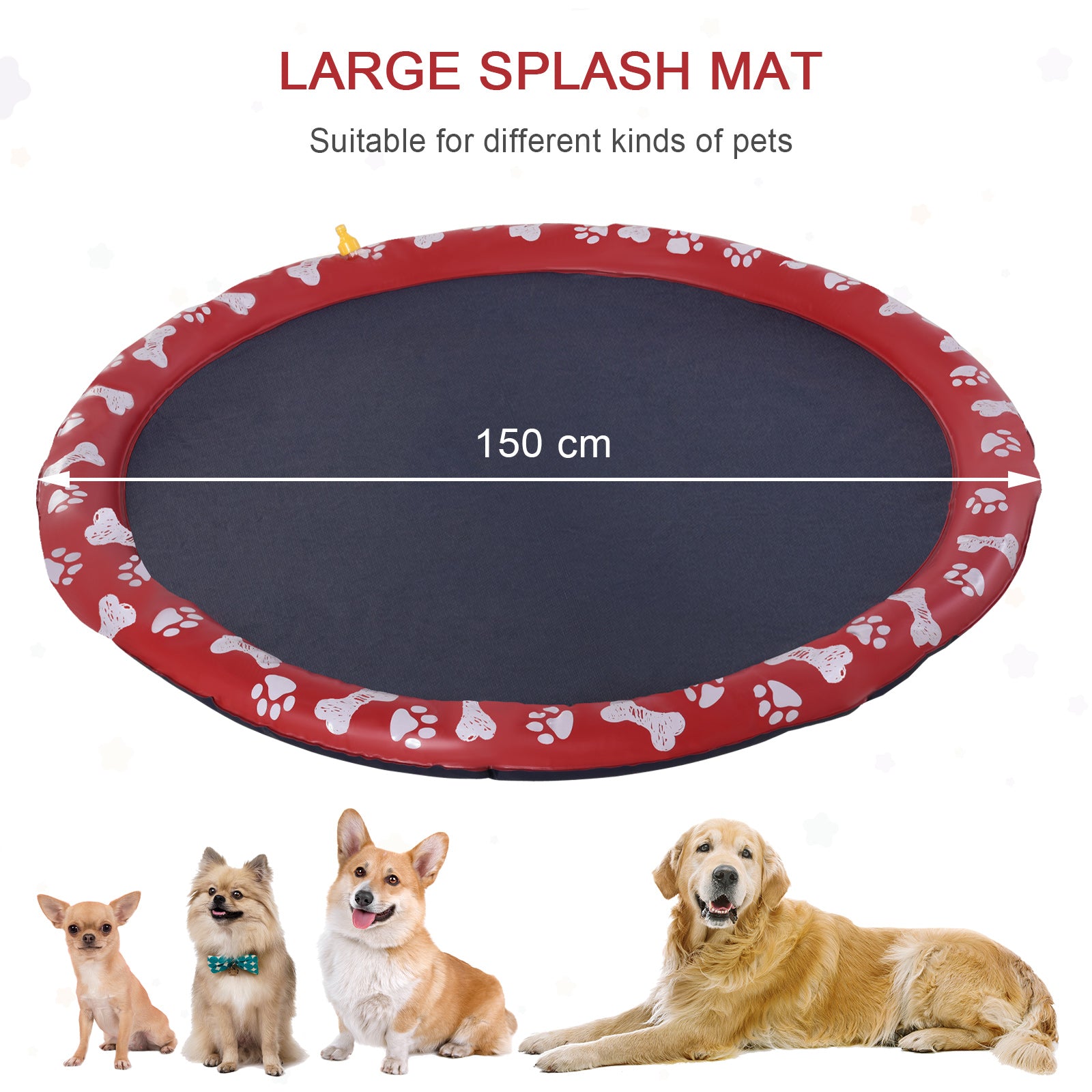 pawhut-tapis-piscine-splash-pad-chien-pliable-170-cm-avec-sprinkler-bleu-c-rul-e image 7