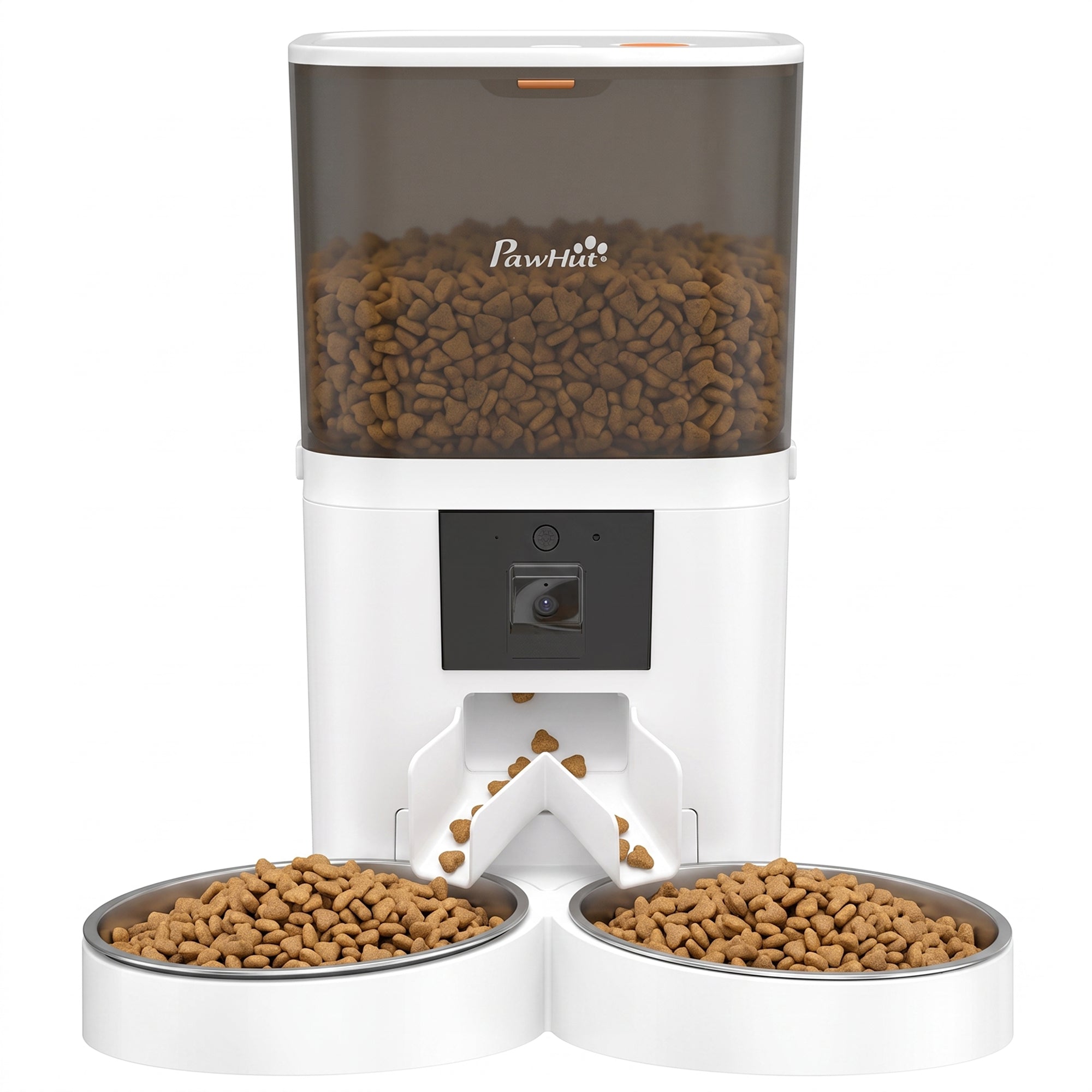pawhut-distributeur-croquettes-chat-automatique-6l-avec-cam-ra-hd-wifi-2-4g-5g-e image 2