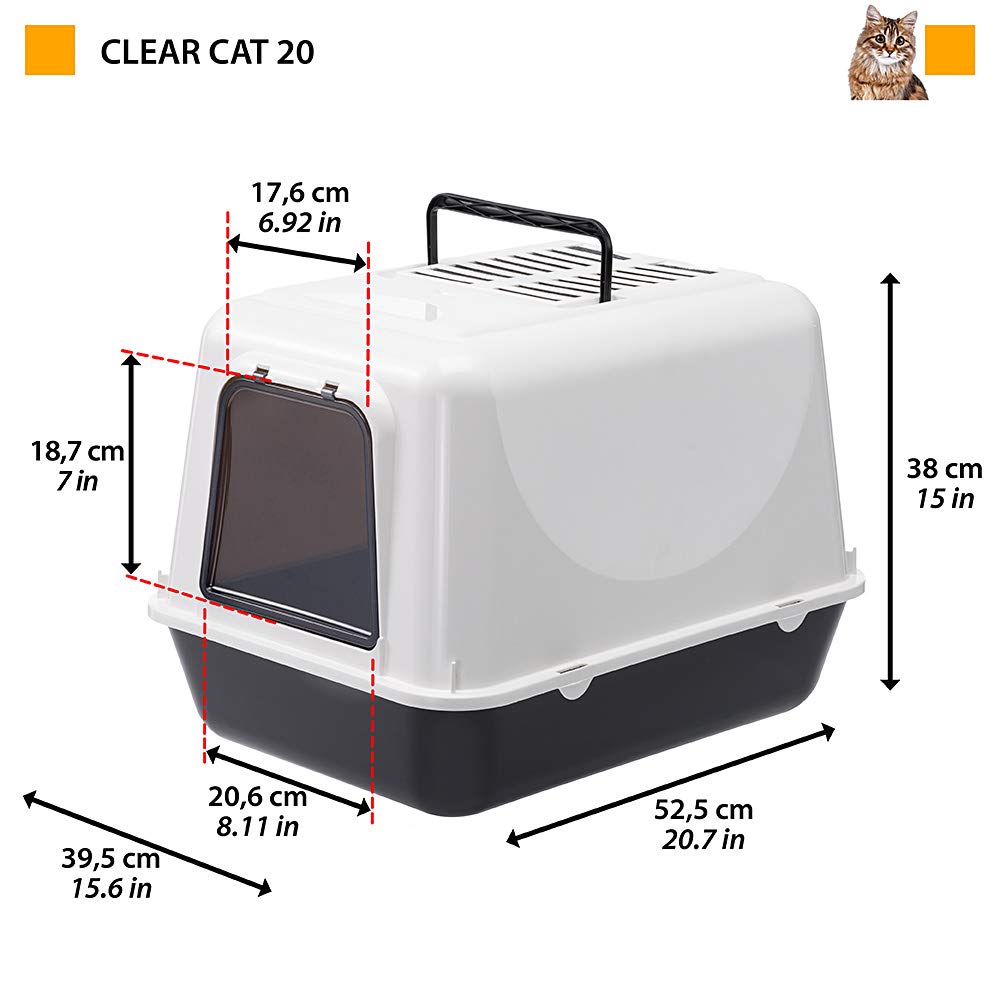 ferplast-clear-cat-20-black-plt-maison-de-toilette-pour-chat image 2