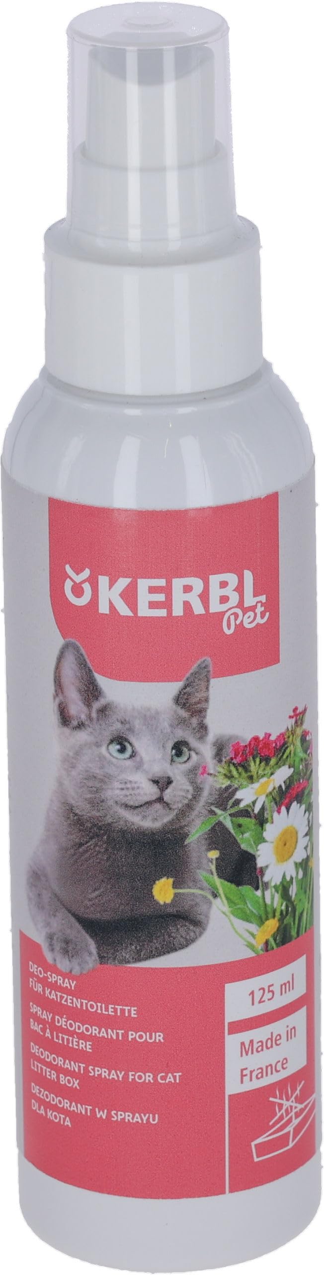 kerbl-pet-spray-d-odorisant-pour-bac-liti-re-ch-vrefeuille-125-ml image 1