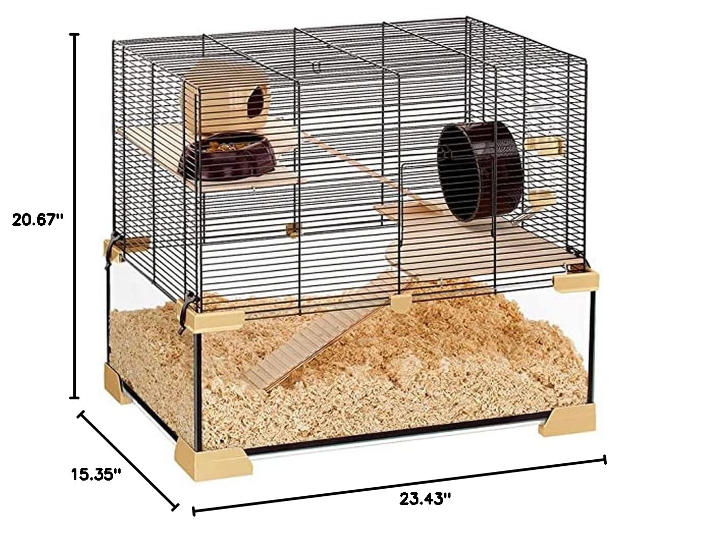ferplast-karat-60-cage-en-verre-pour-rongeur-59-5-x-39-x-52-5-cm image 5