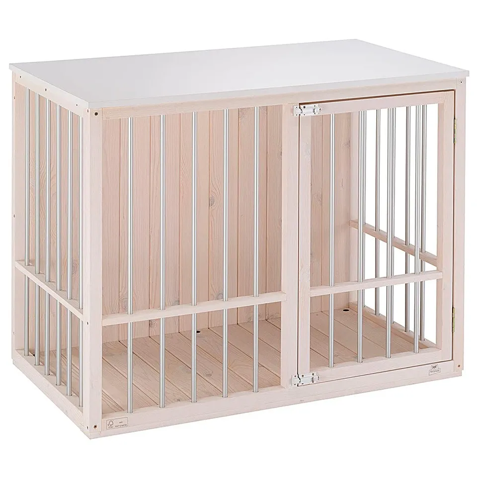 ferplast-dog-fort-niche-d-int-rieur-chien-bois-fsc-100-5-x-59-x-82-5-cm image 1