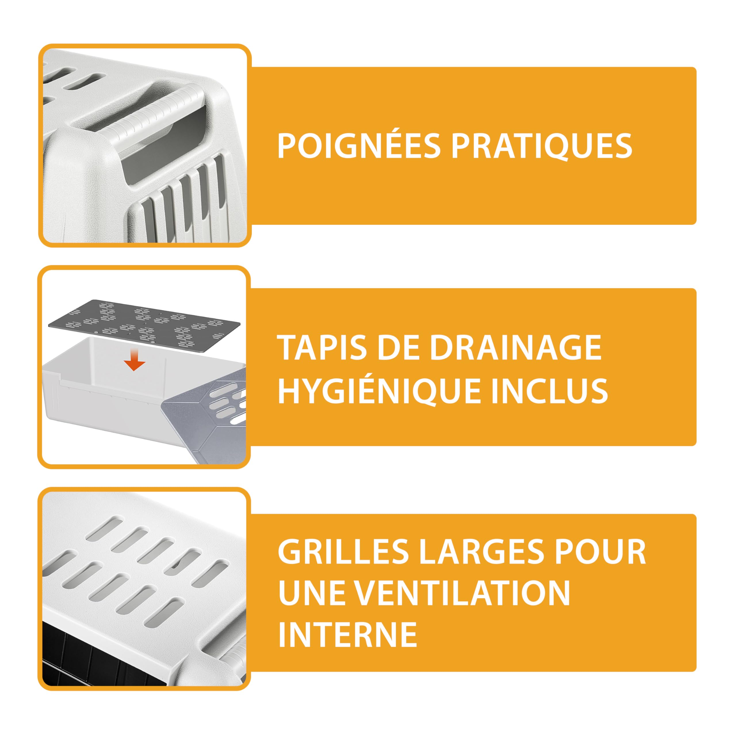 ferplast-atlas-car-mini-caisse-de-transport-chien-voiture-72-x-41-x-51-cm-grille image 4