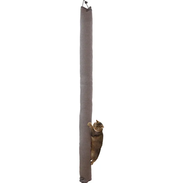 kerbl-climber-sac-grimper-griffoir-pour-chat-gris-240-cm-16-cm-en-sisal image 1