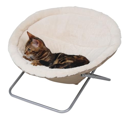 kerbl-pet-panier-pour-chat-alice-beige-58-cm-hauteur-36-cm-peluche-pliable image 8