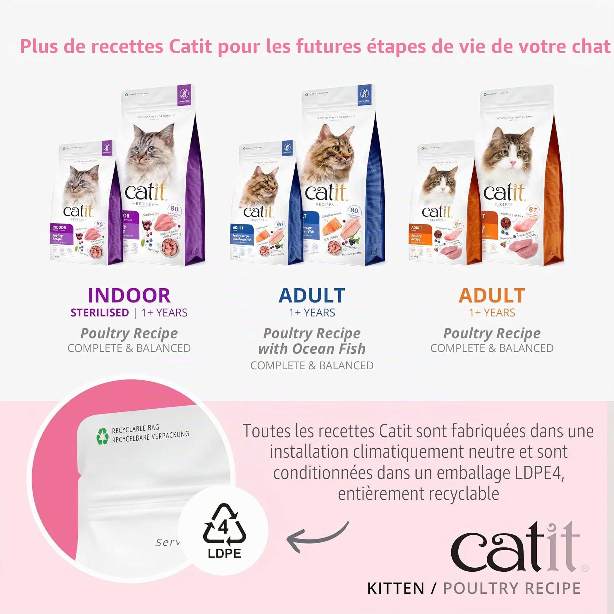 catit-recipes-kitten-volaille-croquettes-chaton-400-g image 7