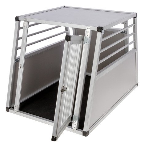 kerbl-pet-box-de-transport-alu-barry-1-porte-77x55x50cm image 6