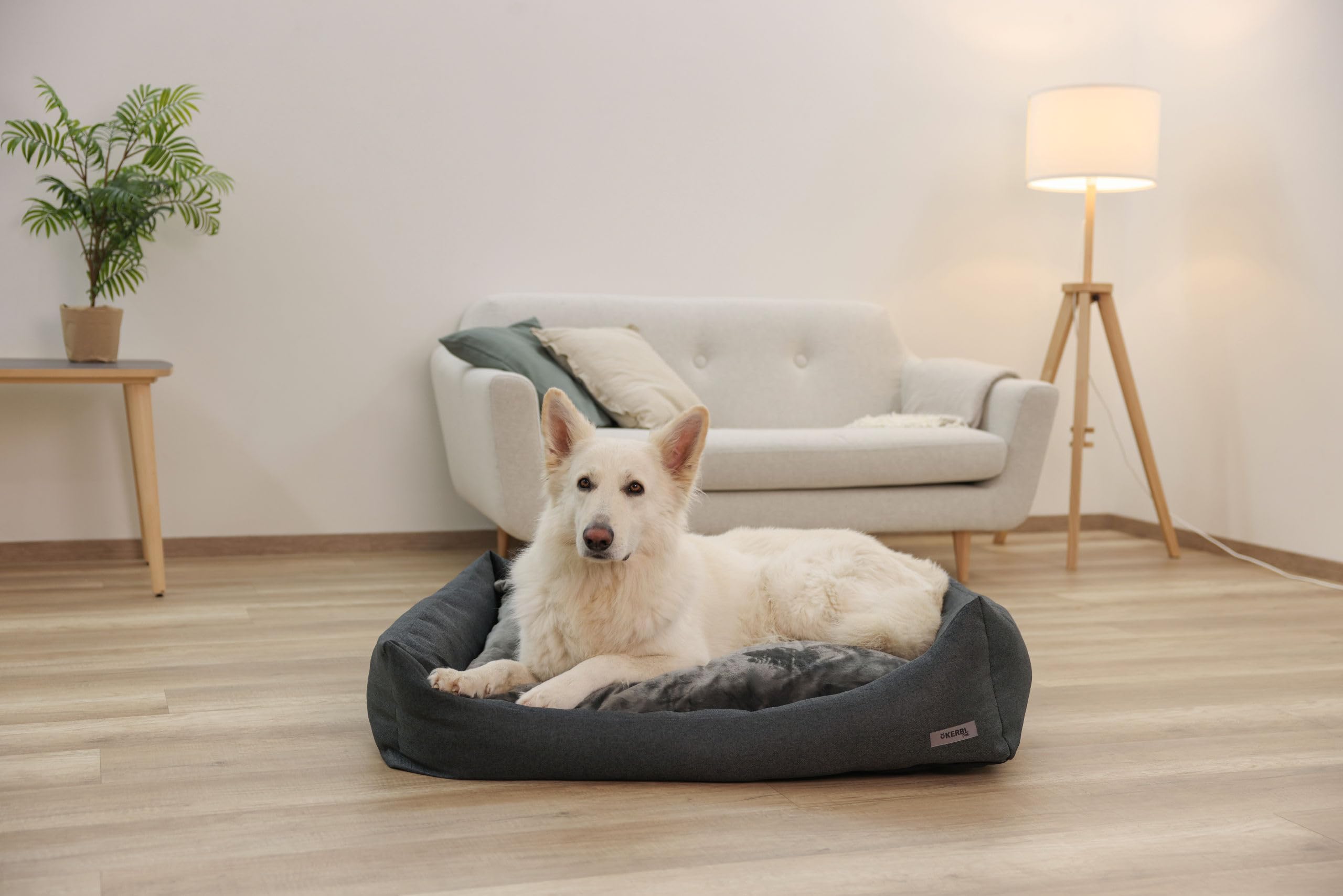 kerbl-pet-platin-ortho-lit-douillet-pour-chien-gris-80-x-60-x-25-cm-coussin-r-ve image 8